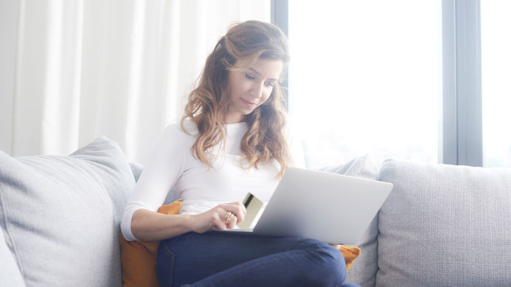 Woman on laptop