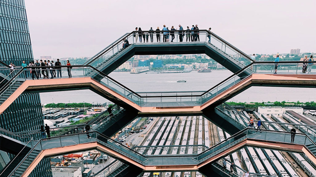 Customer Acquisition - People on stairs