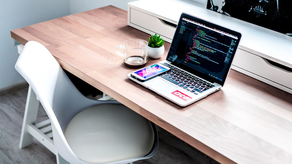 Open APIs - Laptop with code on screen