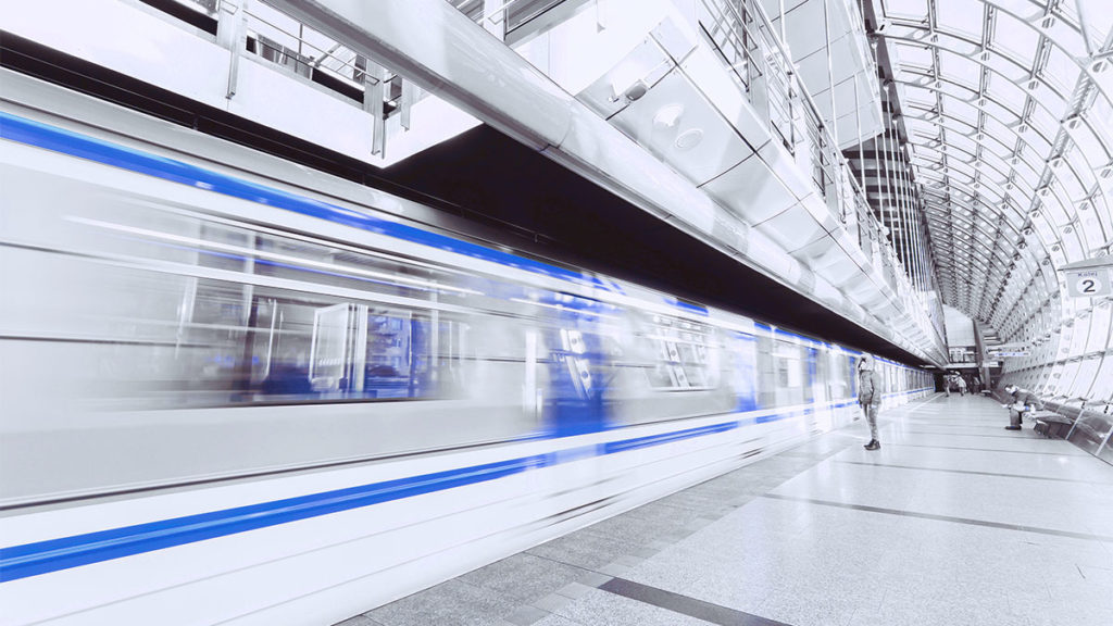 Small Business - Speeding train