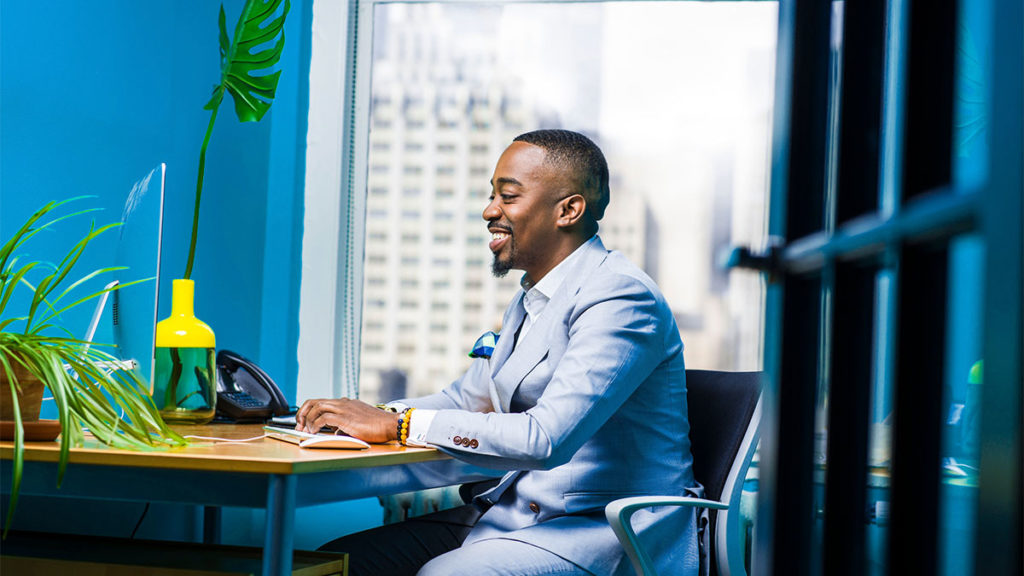 Small Business - Business man in office