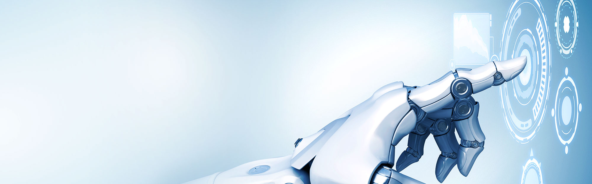 roboric arm uses touchscreen