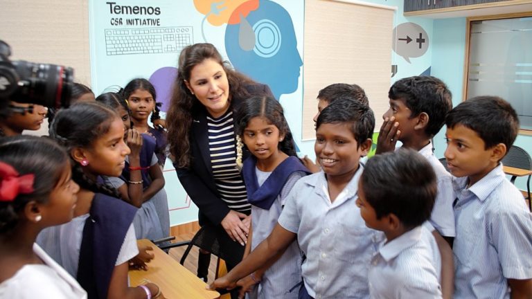 CSR Volunteering St Columba Children
